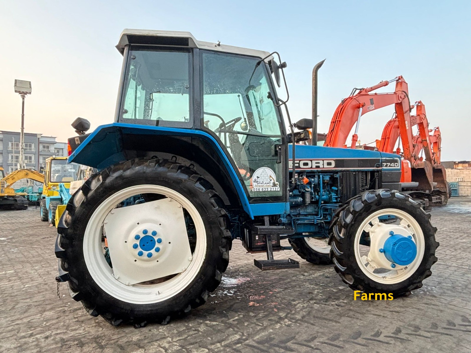 🚜 جرار فورد 7740 – القوة والاعتمادية مع فورد